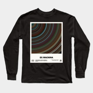 minimal_Ex Machina Circular Movie Long Sleeve T-Shirt